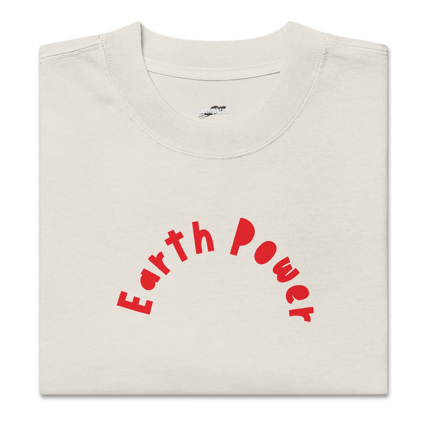 Boominnator Earth Power Oversized Tee