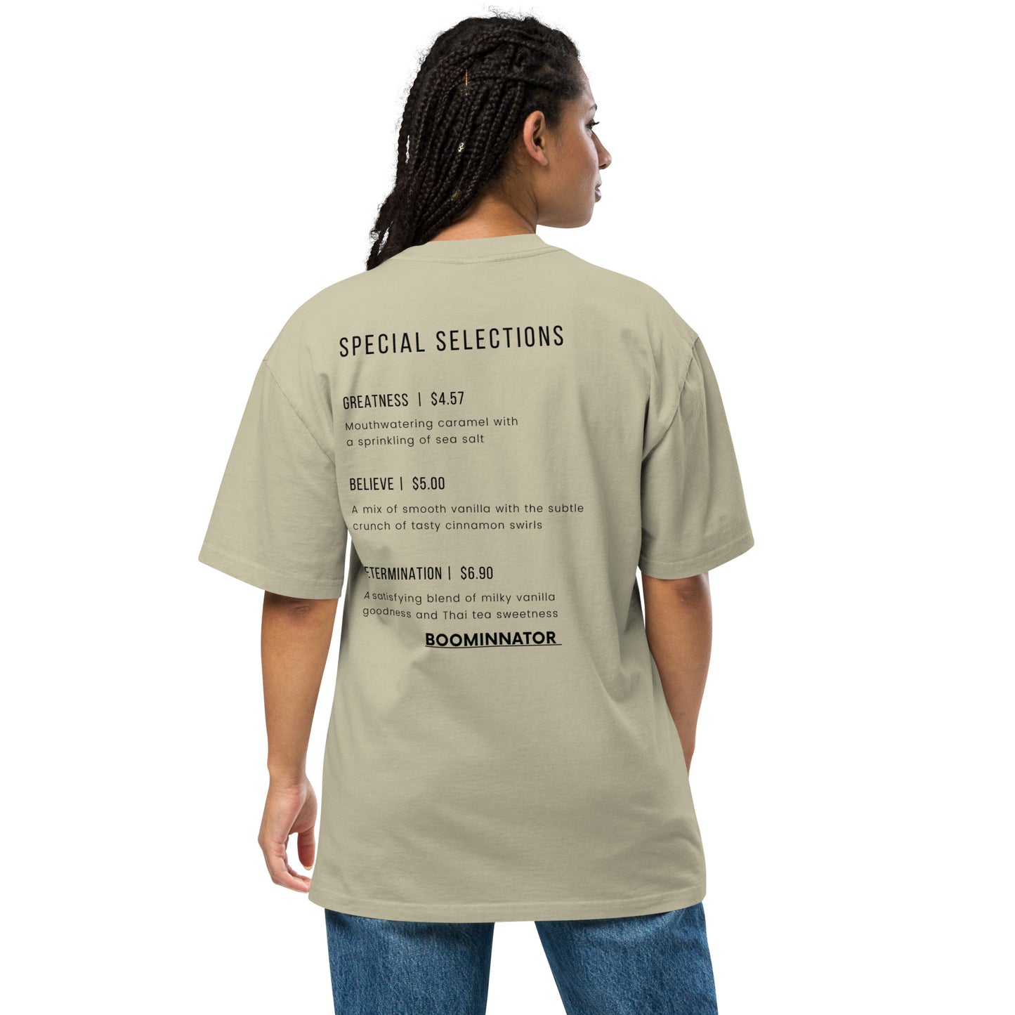 Boominnator Special Selections Oversized Tee