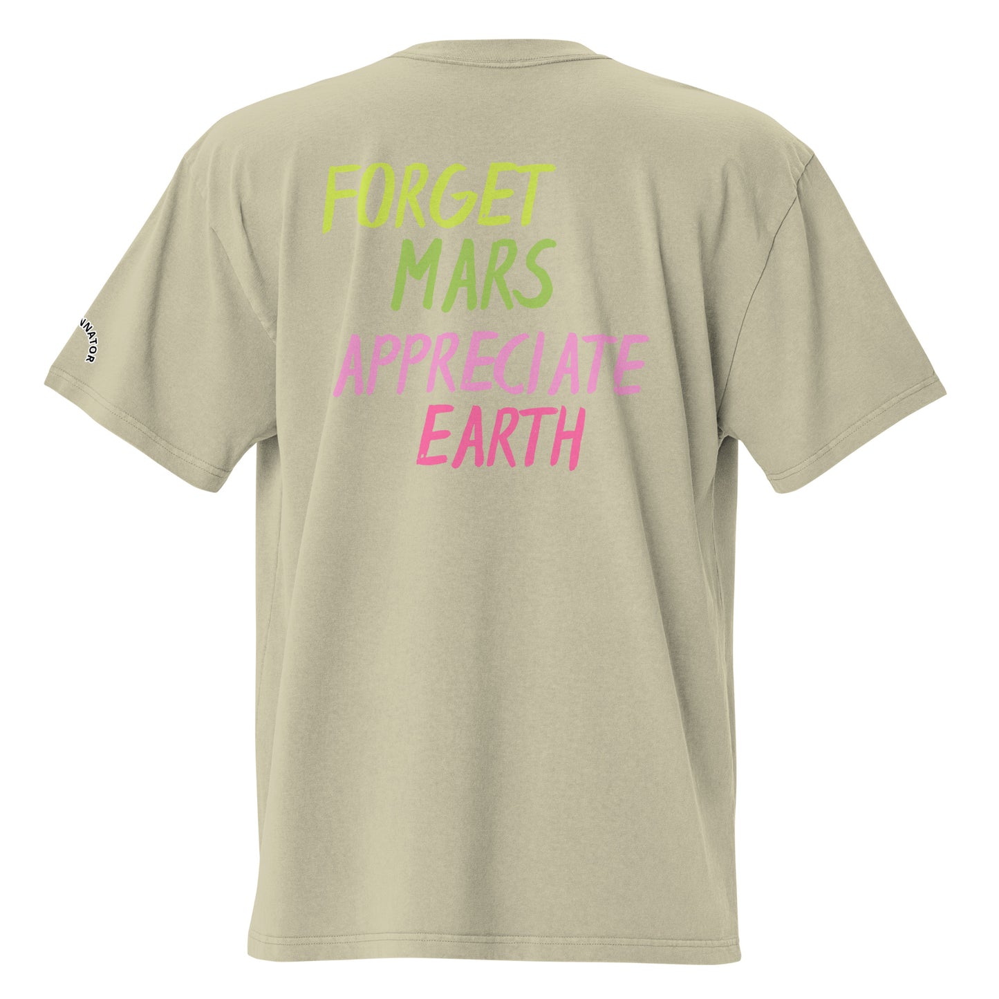 Boominnator Appreciate Earth Oversized Tee