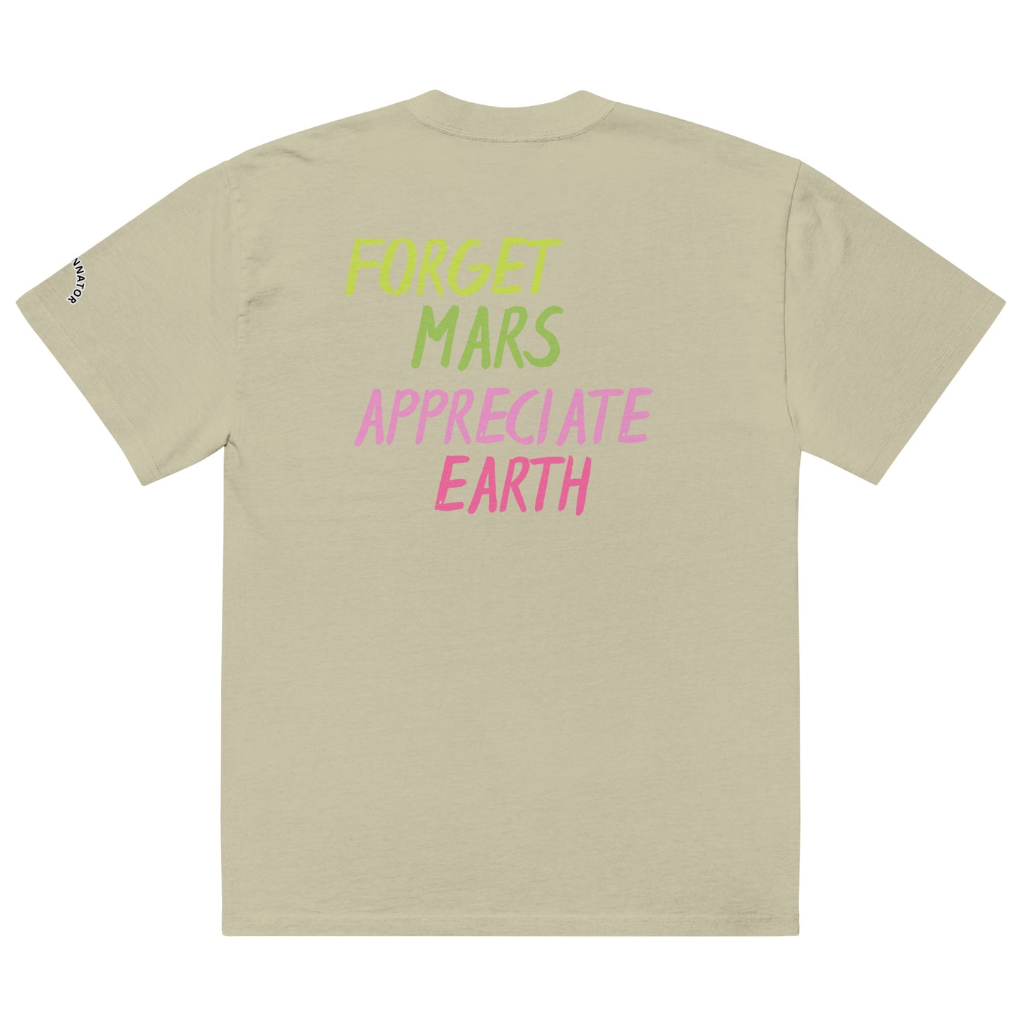 Boominnator Appreciate Earth Oversized Tee