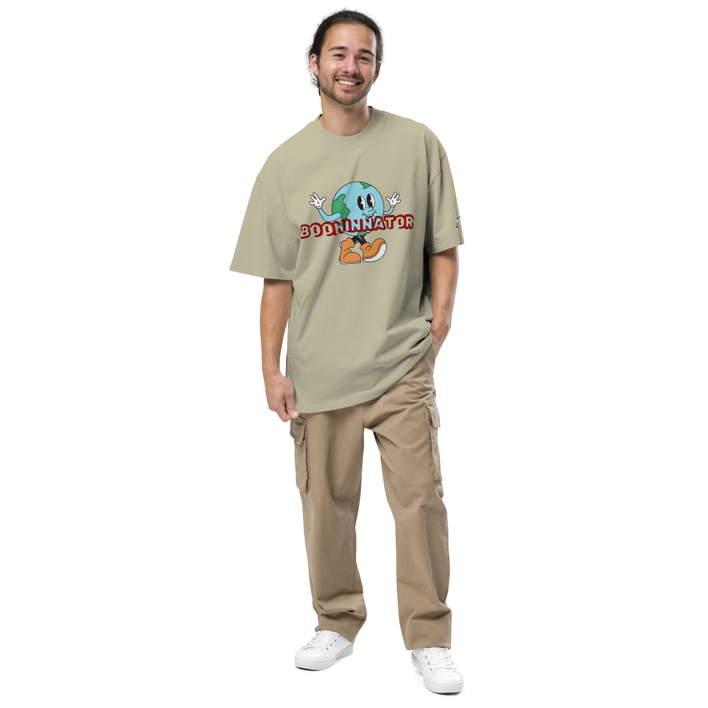 Boominnator Earth Comfort Zone Oversized Tee