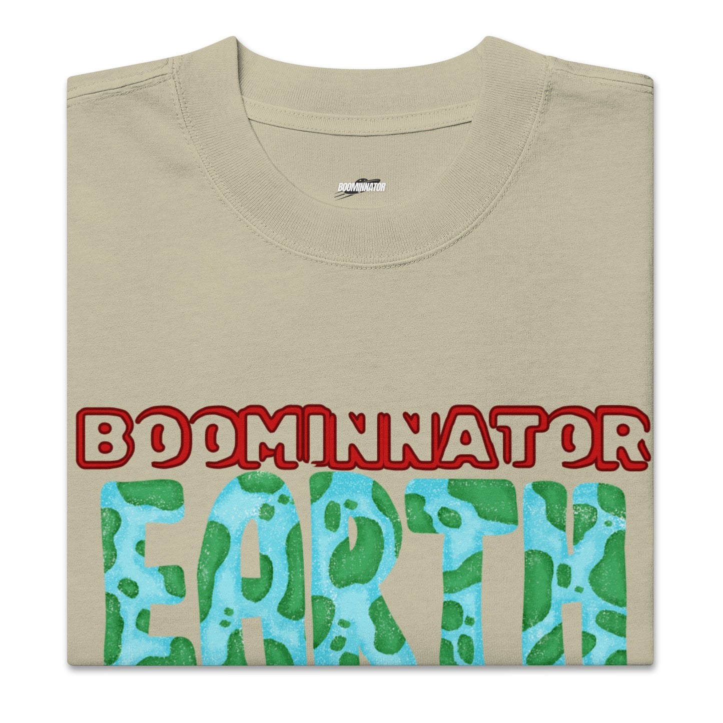 Boominnator Appreciate Earth Oversized Tee