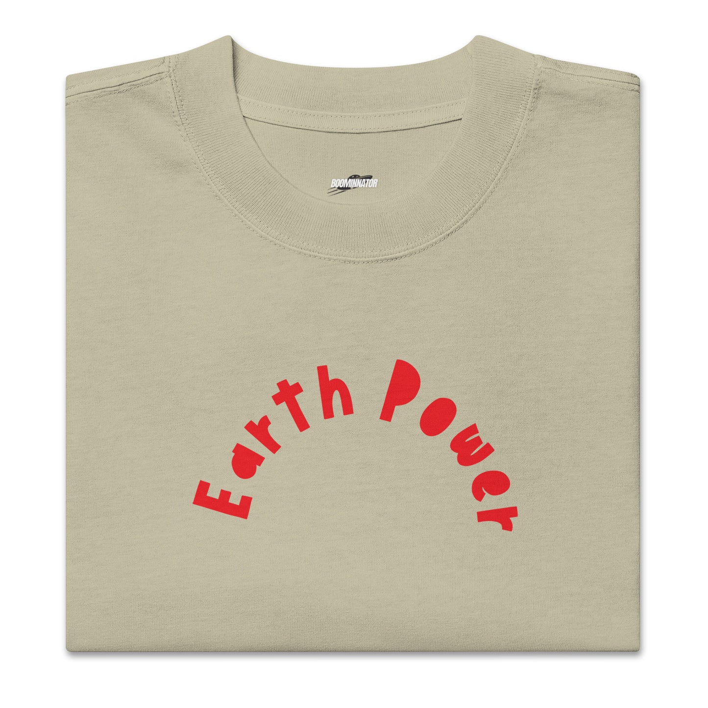 Boominnator Earth Power Oversized Tee