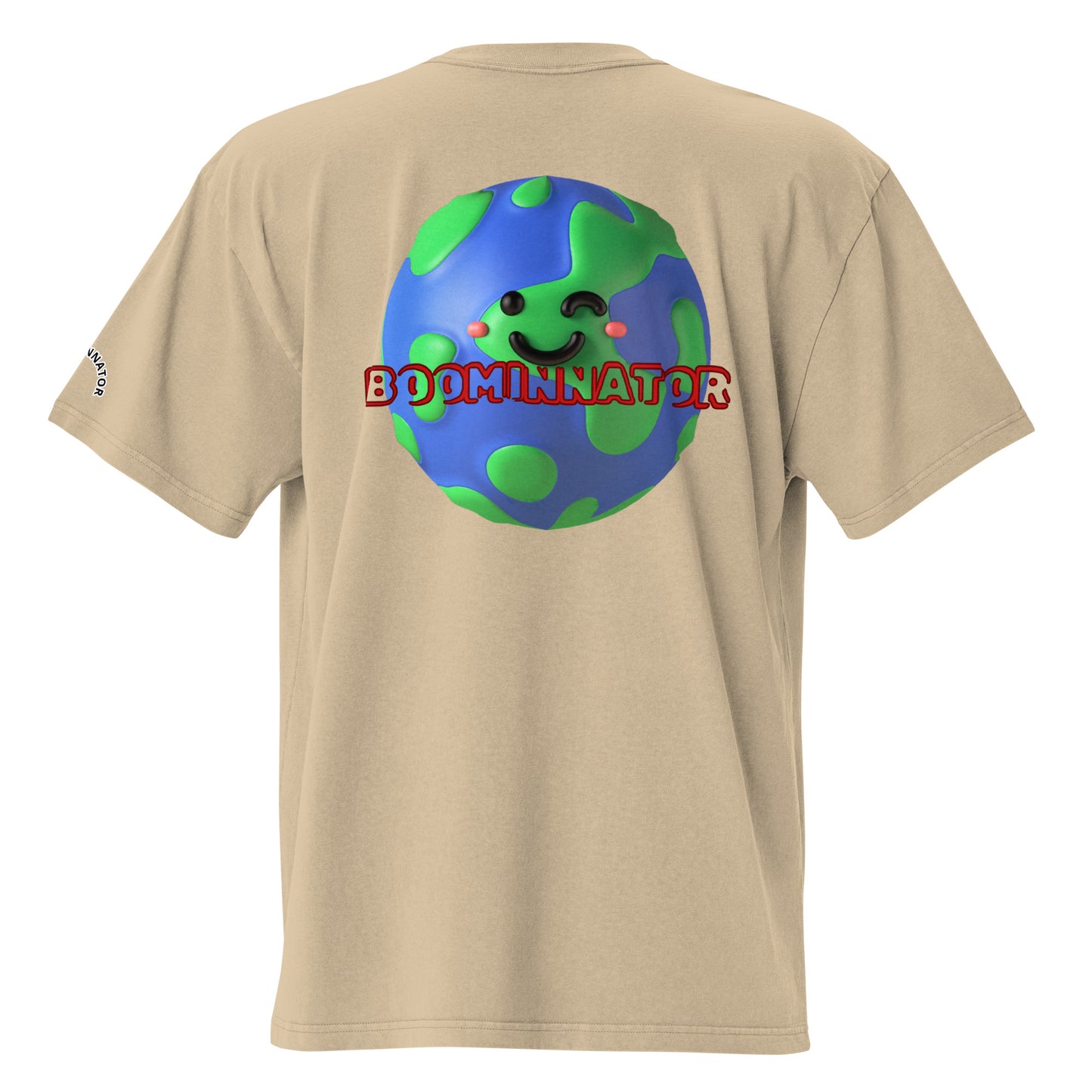 Boominnator Earth Wink Oversized Tee