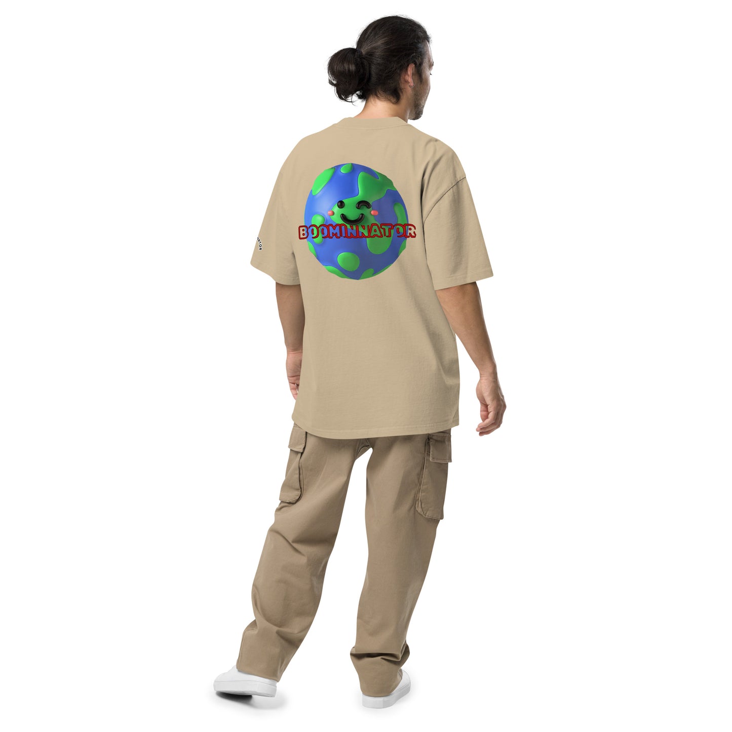 Boominnator Earth Wink Oversized Tee