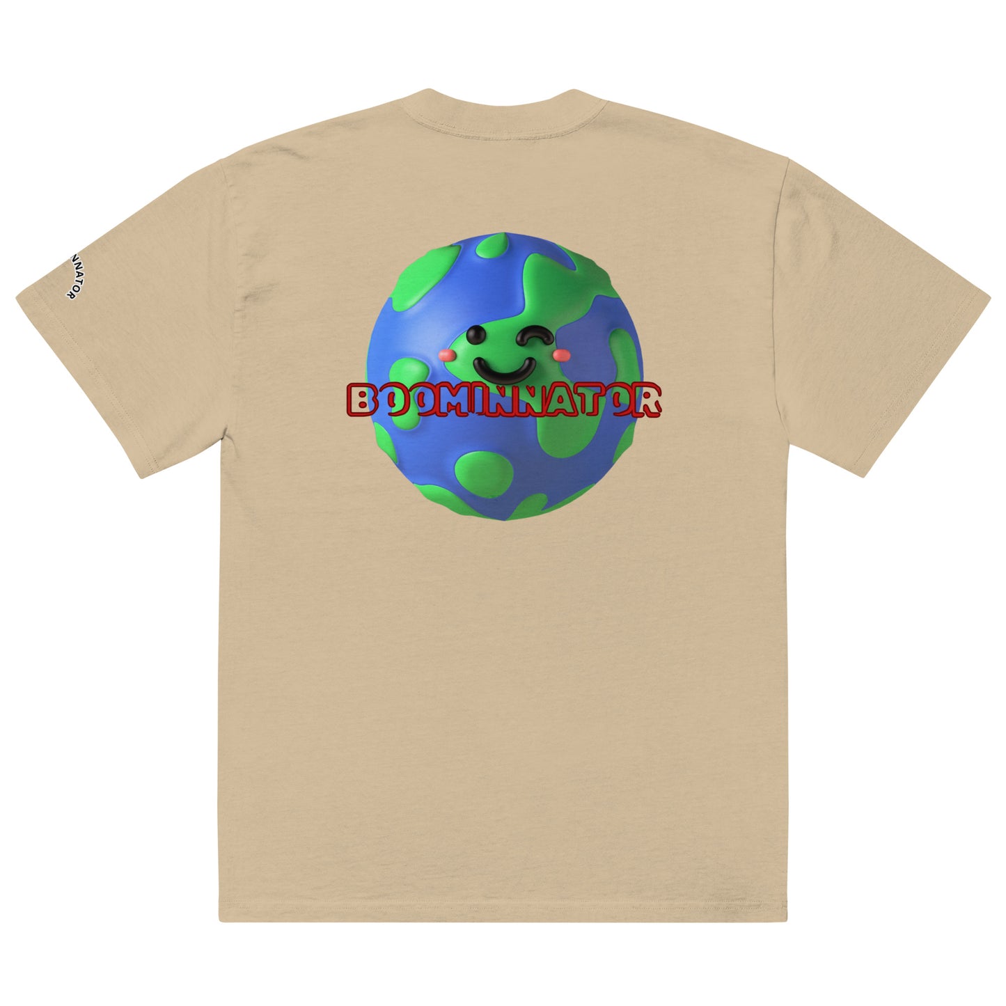 Boominnator Earth Wink Oversized Tee