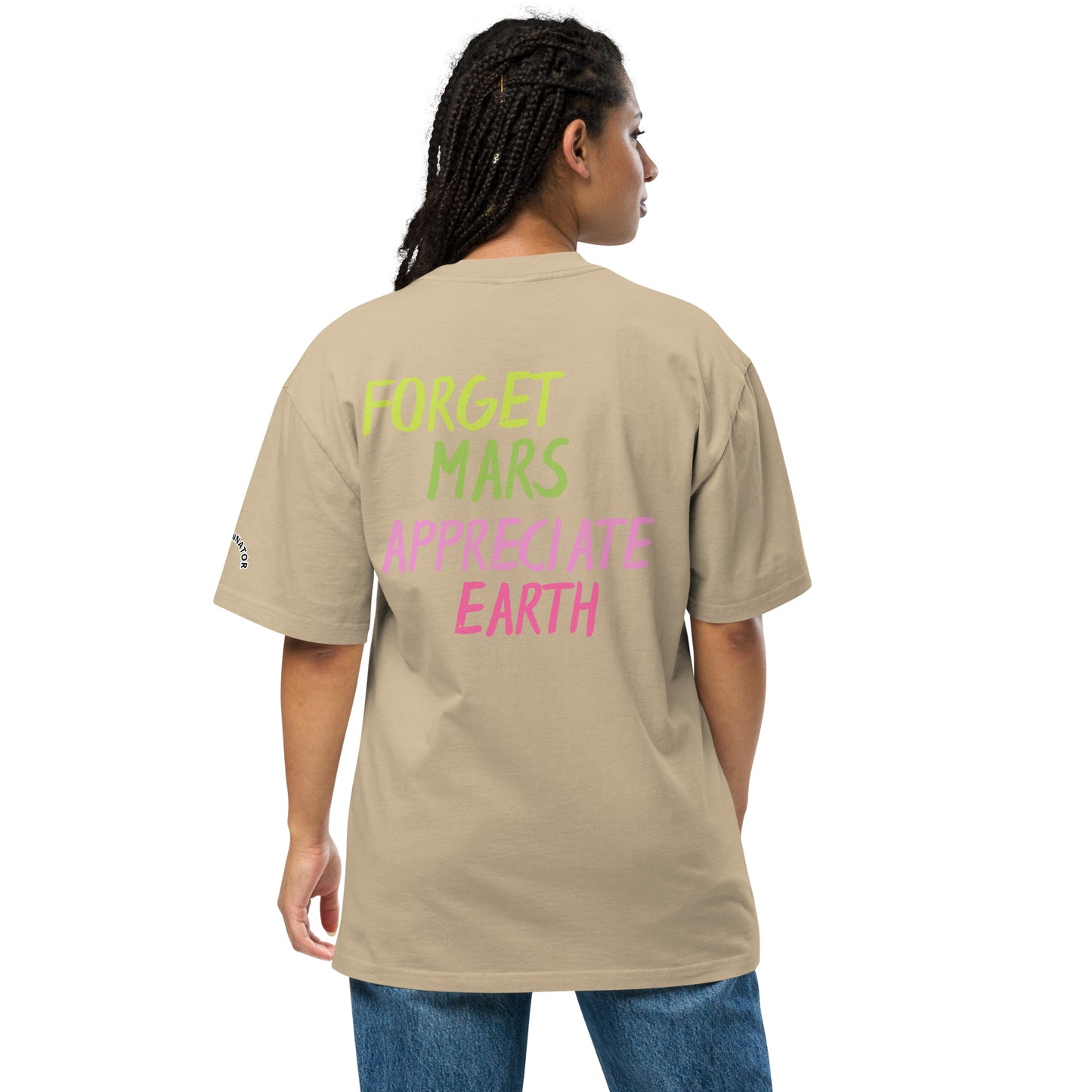 Boominnator Appreciate Earth Oversized Tee