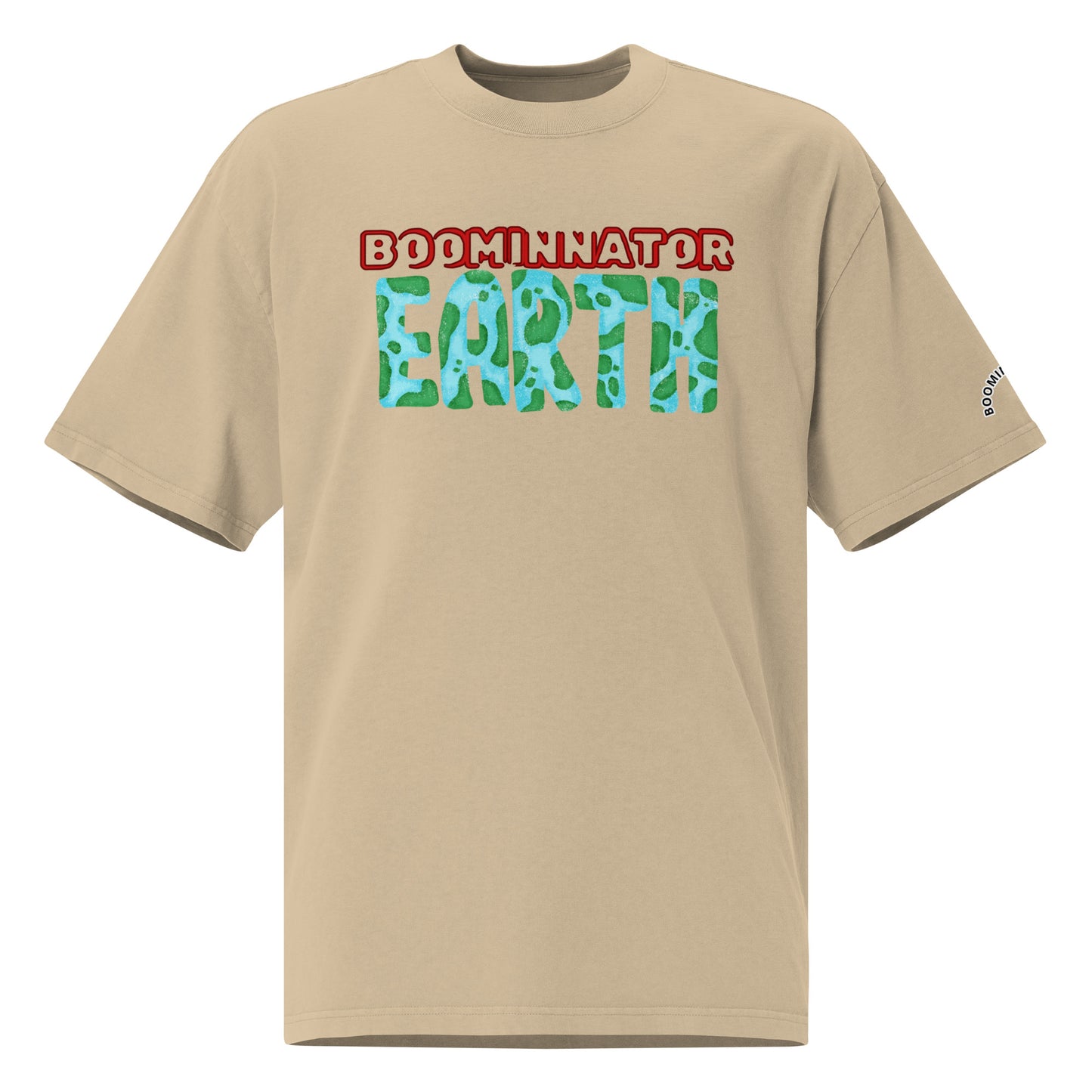 Boominnator Appreciate Earth Oversized Tee